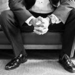 Dark shoes finish the look for a job interview Dark shoes finish the look for a job interview