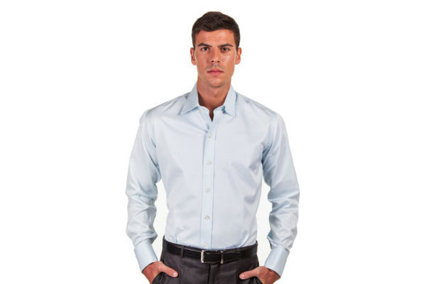The Presidential Blue - Solid Blue Shirts by Hucklebury