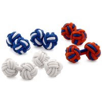 Stand out with Silk Knot Cufflinks
