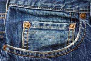 Levis Jeans with Copper Rivets