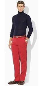 Firetruck Red Pants - Bright Colored Pants - Art of Style