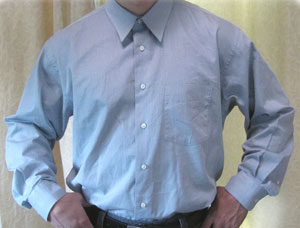 Loose Fitting Men's Dress Shirt - One Size Larger - Bad Style Habit