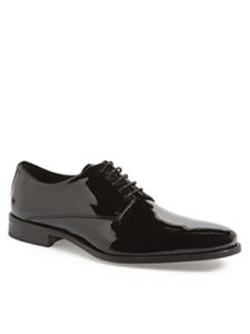 Reggio Patent Leather Derby Shoes - Elon Musk Red Carpet Casual - Art of Style